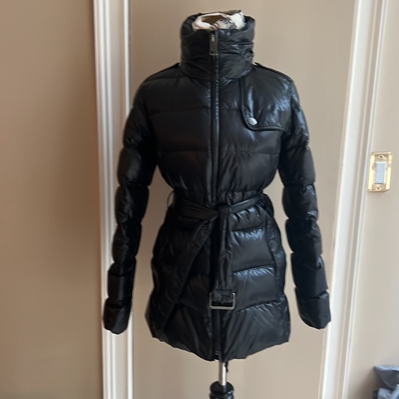 Burberry Brit WINTER SALE Black Down Short Trench   S - Picture 7 of 11